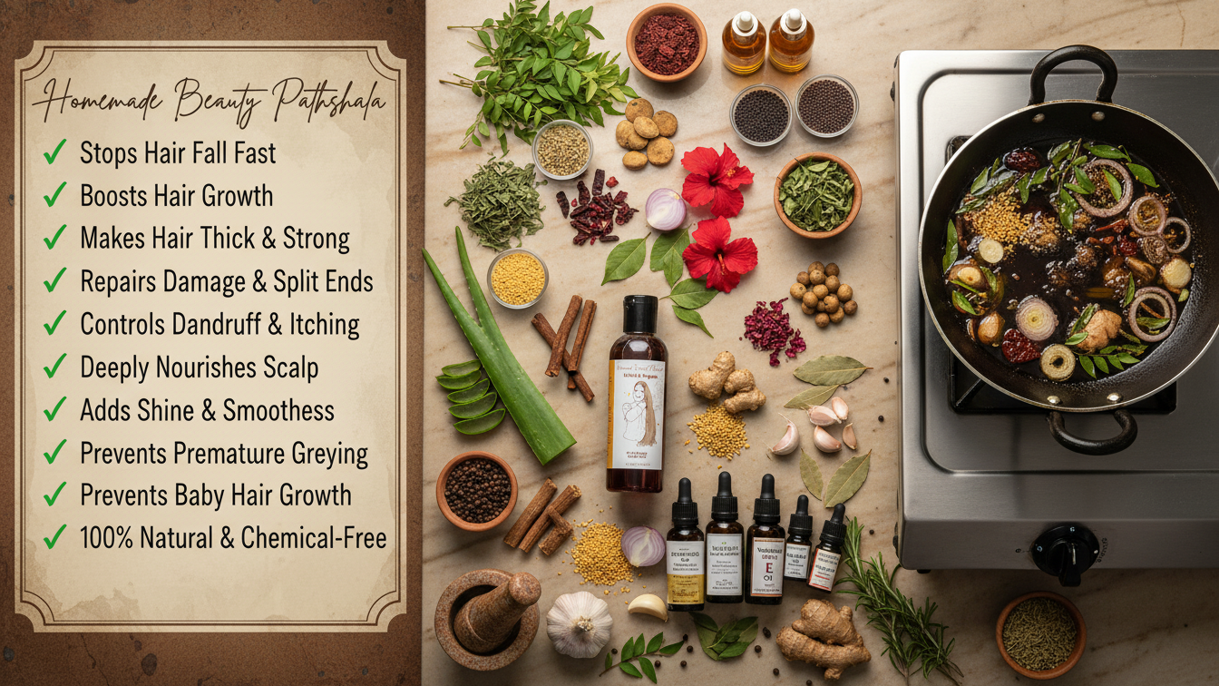 All-in-One Ayurvedic Hair Oil