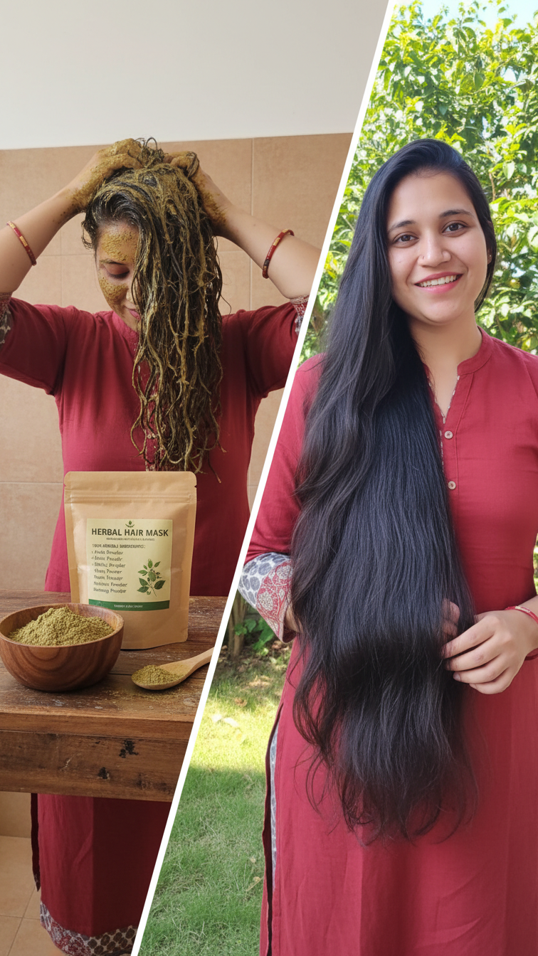 Herbal Hair Mask Powder